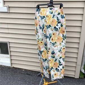 Blokecore gorpcore nostalgia earthy artisanal Aime Leon Dore Floral Pants medium